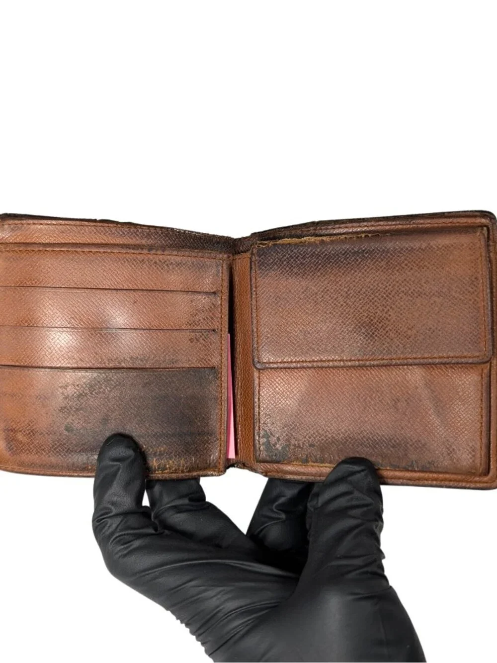 Louis Vuitton Monogram Coated Canvas Marco Men's Bi-Fold Wallet CAO994 READ